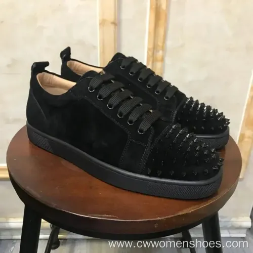 Red Bottom Designer Shoes - Luxury Flat Casual Shoes for Women and Men